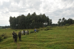 At first I did not think we really needed the Porters.  Having  rained the night before and mud about a foot deep in many locations hiking up the volcano I was very glad to have the help. .