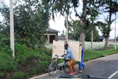 I think bicycles are pick up trucks in Rwanda