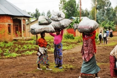 It amazes me what the ladies can carry on their heads