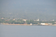 São Tomé is the capital and largest city of the Central African island country of São Tomé and Príncipe. Its name is Portuguese for "Saint Thomas". Founded in the 15th century, it is one of Africa's oldest colonial cities.