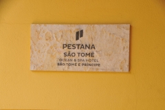 We arrive for lunch in town at the Hotel Pestana Sao tome siting right on the bay.