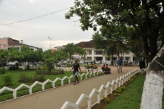 Another view of the park where the skit was being performed for us.