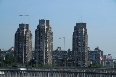 Soviet era apartment buildings everywhere. The post-war years have not been kind to Belgrade.  Although some sectors of Serbia’s economy are on the up, helped by the promise of E.U. accession, the average wage remains low and unemployment, especially among the youth, is high.