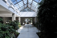 View looking toward the entrance of the building.