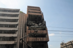 When the bombs rained down on Belgrade in 1999, the city which had seen so much war in its life was suddenly in the crosshairs again. The people of Serbia , as buildings exploded around them, they felt the full force of a local conflict becoming an international target. Under the banner of NATO, more than a dozen countries were part of the bombings which they say was aimed at stopping the Kosovo War. At the time, there was alleged ethnic cleansing of Albanians in the Kosovo region by Serbian authorities and, despite not having a mandate from the United Nations, NATO believed the correct thing to do was stop any potential war crimes.
