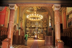 The church is dedicated to the Saint Nicholas, and today you can find valuable frescoes and paintings