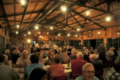 Full house of around 95 guests and enjoying the evening.