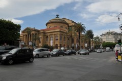 The Teatro Massimo Vittorio Emanuele is an opera house and opera company located on the Piazza Verdi in Palermo, Sicily. It was dedicated to King Victor Emanuel II.