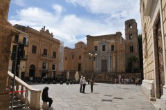 Santa Maria dell' Ammiraglio Domed Norman-era church withe ornate baroque remodelling known for its landmark Byzantine mosaics.