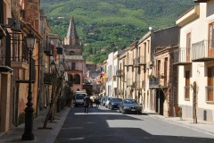 Walking down the main street