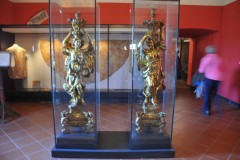 Beautiful statues on display