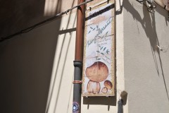 We had lunch in a unique restaurant today in Castelbuono.It was a restaurant that served only dishes prepared with mushrooms. The name is Nangalarruni.