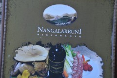 The menu cover with the correct spelling for me.. The food was delicious and different.