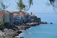 Next onto the town of Cefalu.  It takes its name from the Greek work "Cape".  What a beautiful location .