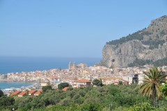 Last look at the city of Cefalu.