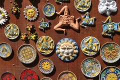 All handmade pottery for sale.