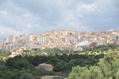 City of Agrigento in the distance