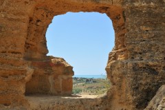 The Archaeological and Landscape Park of the Valley of the Temples is the largest archaeological site in the world with 3,212 acres. The remains of  8 Greek Temples are found within the park.