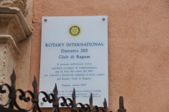Throughout the world are plaques similar to this from the local Rotary Club telling what project they have proudly worked on for their community. I happen to be a Rotarian in the town I live Oceanside, CA.