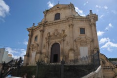 The Church of the Souls of Purgatory, one of the Baroque edifices built after the 1693 earthquake.