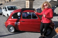 The owners of these vintage cars, Members of the Associazione Fiat 500 Modican Club,  in the town of Modica, took  all of us on thrill rides driving up and down the narrow alleys of Modica. Modica like Ragusa consists of two major sections of town.  A lower Modica and an upper Modica.