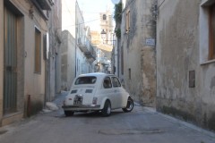 The next few photos show how difficult it is race through these narrow streets within the city.