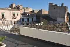 In the town of Ragusa at the DE Steffano Palace Hotel I had a room the size of a closet.. but the deck as you can see wrapped around the corner with view in all directions.