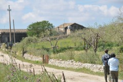 We journey into the Sicilian countryside to experience  A Day In the Life of a Sicilian Farm. Road to the farm house.