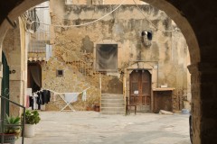 Interior of an old courtyard nearby. IF those wall could only talk.