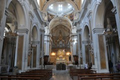 Interior of the church