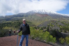 We departed Catania Sicily on May 22, 2019 returning home. Just a few days later Mt. Etna erupted on May 30, 2019 spewing out ash and lava.