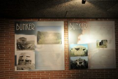 Bunkers what the enemy hid in  which we saw while driving across Sicily. .