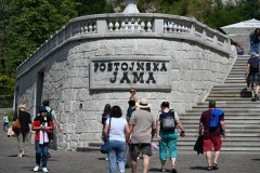 After leaving Croatia for the last time we enter Slovenia. Along the way we stop a Postojna Caves, a 12 miles long underground cave system that is considered one of the finest limestone formations in the world. 