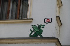 The city's symbol is the Ljubljana Dragon. It is depicted on the top of the tower of Ljubljana Castle in the Ljubljana coat of arms and on the Ljubljanica crossing Dragon Bridge . It represents power, courage, and greatness.