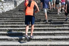 The church has a 171 foot tower and there is a Baroque stairway dating from 1655 with 99 stone steps leading up to the building. The church is frequently visited and weddings are held there regularly.