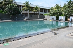Pool area of the Intercontinental. Mahabalipuram is a town in the southeastern Indian state of Tamil Nadu, best known for the UNESCO World Heritage Site of 7th- and 8th-century Hindu Group of Monuments at Mahabalipuram. It is one of the famous tourist sites in India.