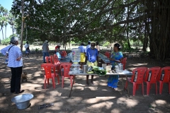 Lunch was prepared for our group by a group of local ladies from the village. It was delicious. 
