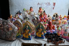 Dolls for sale.  We are here during the holiday with dolls called Golu.  It is celebrated annually during the Navaratri festival of Hinduism. 