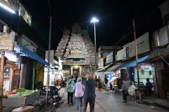 A photo of the rear side of the Sri Ranganatha entrance.