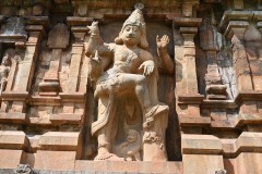 There are about fifty sculptural reliefs around the walls of the sanctum, 