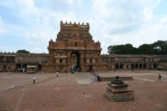 Looking back to the second building we entered onto the large plaza