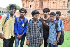 Students on a day visit to the temple. They were very curious of the Americans asking lots of questions where I was from, what did I think of India and about the Nikon camera I was using.  