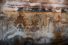 Through the centuries the art can still be seen in locations that are not in sunlight. 