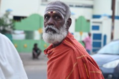 A local checking us out.  Everyone was friendly to us.  