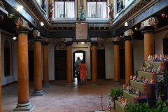 Visalam is a heritage property in Chettinad, India, that was built in the 19th century as a wedding gift for KVAL Ramanathan Chettiar's daughter, Visalakshi