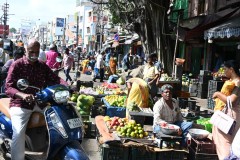 As you can see you shop on the streets and not in supermarkets. Everything is grown locally and everyone works. You see no one begging anywhere.  