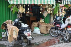 More small businesses along the street