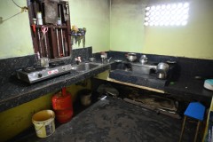 We have a tour of the home. Here is the kitchen. 