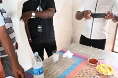 For centuries locals gather to taste the sweet sap of the coconut palm after letting it ferment to create a mild alcoholic brew called Toddy.  A few of us sampled the fizzy white palm wine along with several of the spiciest dishes in India.  