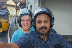 We rode through many streets and parts of the city.  What a blast. It made my day for sure. 